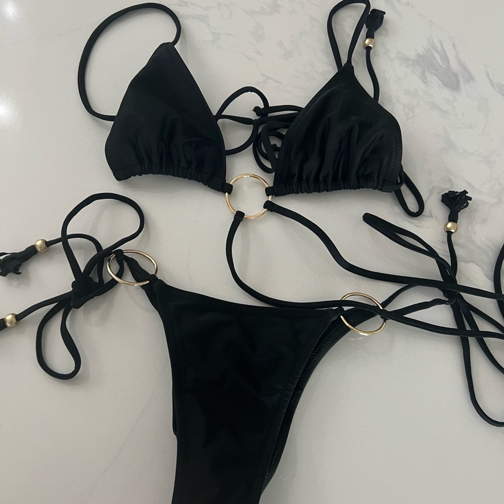 Bananhot Black Rings Bikini - Picture 4 of 6